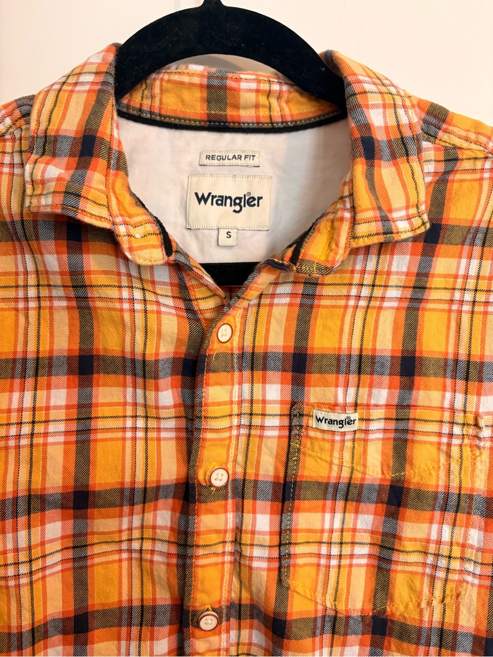Wrangler Flannel size Small